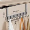 Perchero de Ropa con Gancho para Colgar en la Puerta, Colgador de Ropa de Pared para Dormitorio, Estante de Almacenamiento para Baño con Adhesivo Fuerte sin Taladro