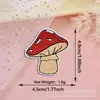 Adesivos de Tecido Bordados, Bordado Selecionado de Cogumelo de Desenho Animado, Novos Adesivos Bordados de Cogumelo de Desenho Animado de Nicho Retro DIY Decoração de Roupas Fabricantes Atacado