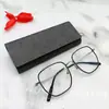 Estuche Triangular Grande para Gafas con Patrón de Piel de Oveja Espacio de Gran Capacidad Conveniente