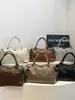 Bolso tote de gran capacidad transfronterizo nuevo, bolso de hombro vintage simple y versátil, bolso cruzado de alta calidad para mujer