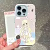 Funda para iPhone 17 de Xiao Qiu y Amigos Compatible con Apple 16 Pro Max Alta Apariencia 15 Pro Protección contra Caídas 14