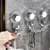 Gancho de ventosa de alta resistencia, instalación sin taladro, soporte de pared de vacío sin dejar rastro para puertas de baño, gancho adhesivo para colgar toallas y ropa