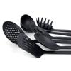 Comércio exterior ferramenta espátula de cozinha quente para cozinhar plástico nylon utensílios de cozinha conjunto de seis peças terno espátula para panela de sopa atacado