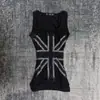 2026 Tendencia de Moda Harajuku Nuevo Top sin Mangas Ajustado Delgado de Cuello Redondo con Adornos de Pedrería Ropa Transfronteriza Europea y Americana