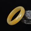 Pulseira da Marca Jade de Xinjiang Pulseira de Jade de Seda Dourada Natural de Alta Qualidade Pulseira de Jade Topázio Pulseira de Jade Gobi de Karamay