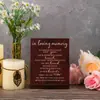 Adornos de Citas de Discurso de Amor Manualidades de Madera Decoración Creativa para el Hogar y el Escritorio Adornos de Madera Decoraciones