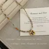 Nuevo Collar de Mariposa de Cristal de Colores Dulce y de Moda Estilo Chino para Mujer, Único y Versátil, Elegante Cadena para Clavícula de Amistad