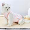 Ropa de Esterilización para Gatos, Traje Quirúrgico para Gatas, Traje de Destete, Ropa Cálida de Cuatro Patas Suave y Delgada Anti-Lameduras, Suministros para Gatos Mascotas al por Mayor