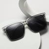 Gafas de sol de inserción con montura grande retro 2024 nuevo estilo mismo que el de las celebridades de internet para hombre y mujer a la moda protección solar gafas de sol al por mayor transfronterizo