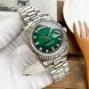 Reloj Mecánico Automático Completo de Acero Inoxidable con Esfera de Diamante de Venta Caliente, Reloj de Moda para Pareja, Reloj Delicado de Una Pieza