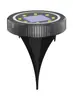 Luz LED Solar Subterrânea Luz de Chão para Pátio Externo Luz de Gramado de Jardim Resistente à Pressão Luz Subterrânea de Aço Inoxidável