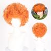 Meias Ligas Lingqi Calcinha Angel Calcinha Cos Peruca Laranja Estilo Cabelo Curto Cacheado