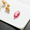 Han Yuyuan cuentas de pétalos de flor de cerezo de papel de plata con esmalte de color de estilo japonés material hecho a mano diy horquilla tocado joyería antigua Hanfu