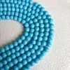 Nuevo Vidrio Imitación Jade Cuentas Sueltas Hielo Transparente Color Puro DIY Pulsera Collar Accesorios Accesorios de Joyería Fabricante Cabello Recto Cuentas Redondas