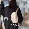 Mao Mao Bolsa Outono e Inverno Cartoon Ovelha Peito Bolsa Estilo Coreano Ins Girl Bonito Pelúcia Bolsa Crossbody Bolsa Bolsa Pequena Cintura Bolsa