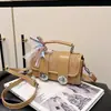 Bolsa Pequena Simples de Moda de Alto Valor 2026 Nova Bolsa de Mão de Verão Textura Elegante Tendência Bolsa Quadrada Pequena Transversal