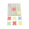 Botão de Flor Lírio Calla Flores Pequenas Centro da Flor Quatro Pétalas Molde de Silicone Bolo Fondant Chocolate Incenso Molde de Resina