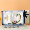 Tazas de Esmalte al por Mayor del Fabricante, Estilo Nuevo para Mujer, Alto Valor Estético, Tazas de Té con Flores para el Hogar, Vasos de Agua Exquisitos para la Oficina, Uso para Maestros