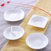 Sabor porcelana de osso prato lanche prato de cerâmica tempero prato molho prato vinagre prato de imersão prato