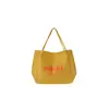 Bolsa de Lona de Gran Capacidad Japonesa y Coreana para Mujer, Estilo Simple y Perezoso, para Viajar al Trabajo, Estudiantes, Clase, Bolso de Hombro Tote Literario, Personalizable
