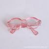 Gafas para Muñeca BJD de 6 Puntos Transparentes Baoli Mei Lindas Redondas Pequeñas 4.5cm Gafas de Montura Redonda