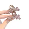 Nuevo Clip de Pelo de Garra Pequeña de Cristal de Lujo 2026 para Mujer, Sensación de Alta Gama, Clip para el Pelo para Recoger la Mitad del Cabello en la Parte Trasera de la Cabeza, Pinza Lateral para la Frente
