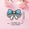 Etiqueta Patch Bordado Laço Patch de Tecido Acessórios de Vestuário DIY Handbook Patch Patch Decorativo Autoadesivo Patch de Tecido Bordado