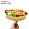 Restaurante de Hamburguesas y Pizzas Decoración con Globos Globo de Pizza Globo de Palomitas de Maíz Globo de Hot Dog Globo de Hamburguesa