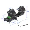 Soporte Nivelador Integrado de 25.4/30 mm con Abrazadera Ranurada para Diámetro de Tubo y Carril de Extensión Trasera Integrado Soporte de Alcance