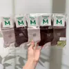 Meias Novas de Outono e Inverno Mian Kao para Mulheres Meia-Calça Meio da Panturrilha Meias de Desenho Animado para Mulheres Estilo Japonês Estilo College Estilo Coreano Meias de Algodão para Estudantes