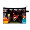 Bolsa de Almacenamiento Grande con Temática de Ciervos del Bosque, Estuche para Lápices de Papelería Estudiantil, Bolsa con Cremallera de 99 Noches, Billetera