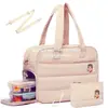 Bolsa Térmica Aislante de Algodón Espacial Transfronteriza Bolsa de Almuerzo Acolchada Rpet Tendencia Nacional Bolsa de Almuerzo de Relleno Rpet Fábrica de Personalización