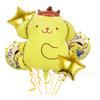 Directamente del fabricante: Set de Globos de Papel Deluxe Kuromi con Papel de Aluminio para Decoraciones de Cumpleaños Infantiles, Suministro al por Mayor