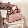 Bolsa de senhora de meia idade, bolsa de casamento de mãe vermelha de crocodilo atmosférica, bolsa de casamento chinesa pendurada na bolsa de sogra