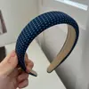 Diadema de alta gama todo a juego para mujer, diadema de moda de alta gama estilo extranjero, diadema para lavarse la cara, pinza para el pelo de ala ancha