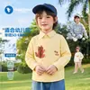 Roupas de Outono Primavera e Outono Camisas para Meninos Roupas para Crianças Meninas Tops para Bebês Roupas para Crianças 2025 Novas Camisas de Manga Longa para Crianças Bebê