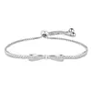 Pulsera de lazo de circón Yuhong, Pulsera de diseño de nicho a la moda de lujo ligero, Accesorio de mano versátil para el día a día, Venta directa del fabricante