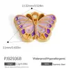 Accesorios de Joyería de Acero Inoxidable Transfronterizos, Pequeños Animales Esmaltados Cruz Luna Corona Dibujos Animados Colgantes para Collares DIY