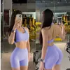 Conjunto de Top e Shorts de Yoga Mais Vendido em 2026 para Pilates, Fitness e Ciclismo, Suporta Personalização ODM/OEM