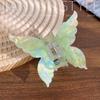 Pinza de Mariposa de Ácido Acético Imitación Sinfonía Hermosa Pinza de Tiburón Sirena Ji Pinza para el Cabello de Alta Gama Accesorios Versátiles para el Cabello Tocado para Mujer