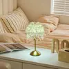 Lámpara de Mesa Vintage Francesa de Lujo Ligero con Perlas, Lámpara de Noche Ambiental para Dormitorio y Mesita de Noche, Bandeja Decorativa, Lámpara Creativa de Aroma a Vela