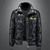 Jaqueta de Inverno Europeia Nova Quente Masculina Tendência Moda Casual Versátil Jaqueta 6638