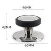 Alça universal de silicone para tampa resistente a altas temperaturas tampa superior acessórios para panela alça de aço inoxidável vidro tampa