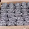 Bolas de limpieza a granel bolas de alambre de acero cepillo de limpieza de cocina de acero inoxidable limpieza de ollas múltiples lavavajillas fabricante puede suministrar tienda en línea exterior
