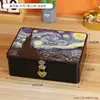 Caja pequeña cerrada caja de almacenamiento caja de hierro alcancía pequeña caja con contraseña joyero caja de bloqueo para teléfono móvil alcancía caja fuerte