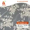 Vestido fresco de novo estilo roupas de palco tecido bordado em estoque tecido bordado liso