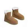 Botas de Nieve Versátiles de Moda para Mujer 2026 Invierno Nuevas Antideslizantes de Suela Gruesa Forradas de Algodón Botines Cálidos para Mujer Botas de Algodón del Noreste Invierno