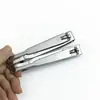 Pinzas para Uñas de Acero al Carbono al por Mayor Portátiles Pinzas para Manicura de Uñas Duras Pinzas para Uñas Afiladas Anti-Salpicaduras Herramientas de Manicura
