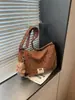 2026 Nueva Bolsa Cruzada Versátil de Gran Capacidad Estilo Retro Japonés para Mujer, Bolso de Hombro Simple para el Trabajo