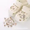 Transfronterizo Nuevo EVA Bolsa de Playa Agujero de Decoración Accesorios Dibujos Animados PVC Accesorios Flor para Zapatos Hebilla para Zapatos Decoración DIY Removible